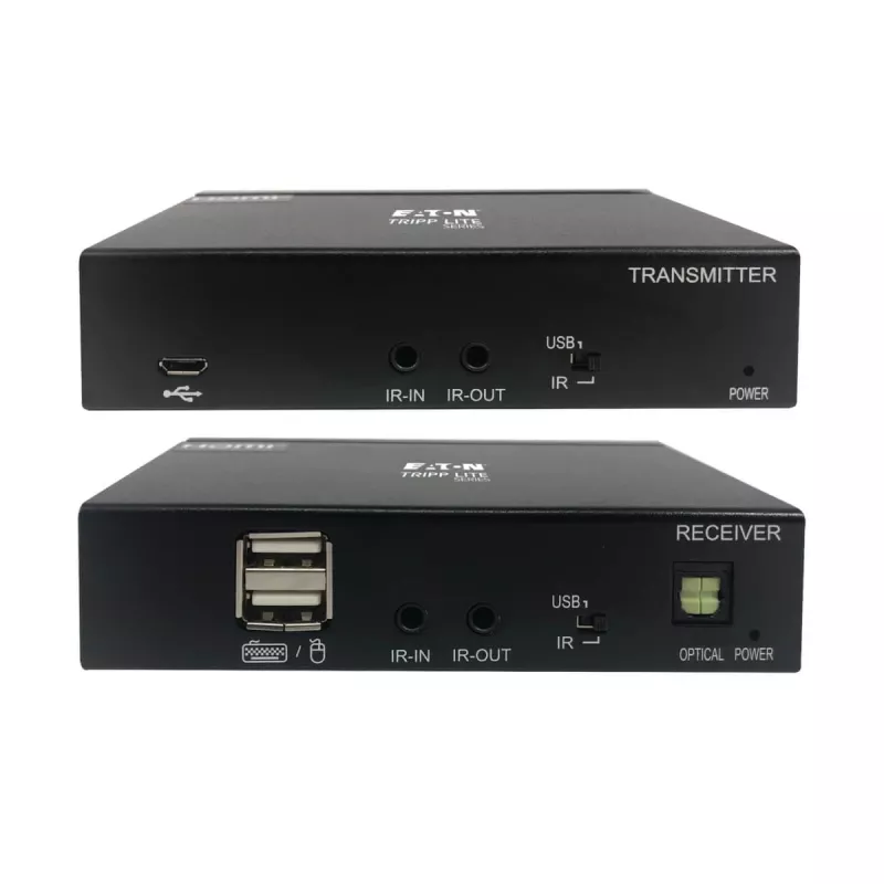 Eaton Tripp Lite Series USB-C į HDMI per Cat6 plėtiklio rinkinys su KVM palaikymu, 4K 60Hz, 4:4:4, siųstuvas/imtuvas, USB, PoC, HDCP 2.2, iki 70 m, TAA