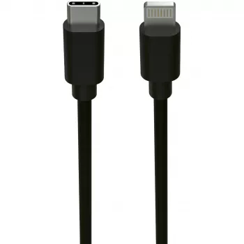 Laidas mobiliajam telefonui Ansmann 1700-0106 Juodas USB C Lightning 0,12 m