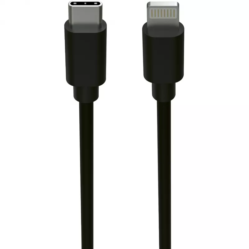Laidas mobiliajam telefonui Ansmann 1700-0106 Juodas USB C Lightning 0,12 m