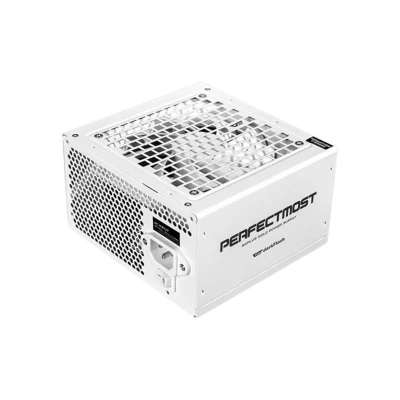 Maitinimo blokas DarkFlash PMT1050 Baltas – ATX stalinio kompiuterio PSU, 1050 W, 80 PLUS Gold