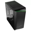 SilverStone Seta A1 Midi-Tower, grūdintas stiklas – juoda