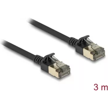DeLOCK RJ45 Cat.8.1 tinklo kabelis 3 m juodas