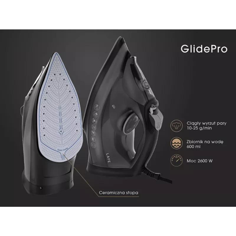 Lyginimo lygintuvas Bosch GlidePro 2600W modelis 47582 – garinis lygintuvas namams