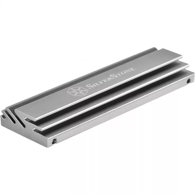 Pasyvus M.2 aušintuvas SILVERSTONE TP04 – Aliumininis radiatoriukas M.2 SSD diskui (SST-TP04)