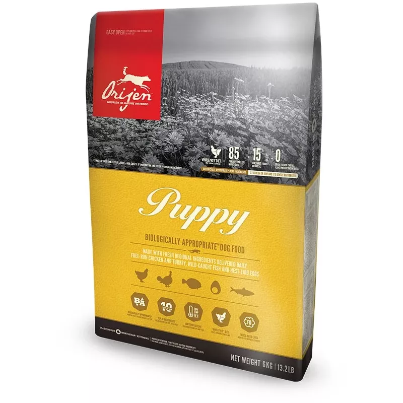 ORIJEN Puppy sausas šunų ėdalas - 6kg