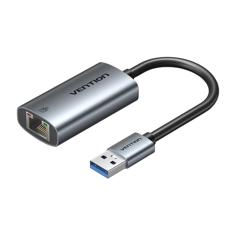 USB į Gigabit Ethernet adapteris Vention CEZ — pilkoji spalva