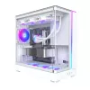 PC korpusas Montech KING 45 PRO (W) — balta midi bokštinė Micro ATX / Mini-ITX