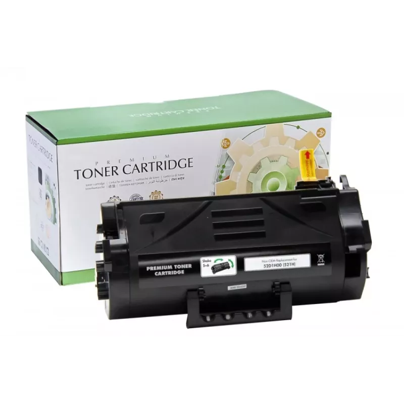 Toneris suderinamas Static-Control Lexmark 522H 25000 puslapių Juoda
