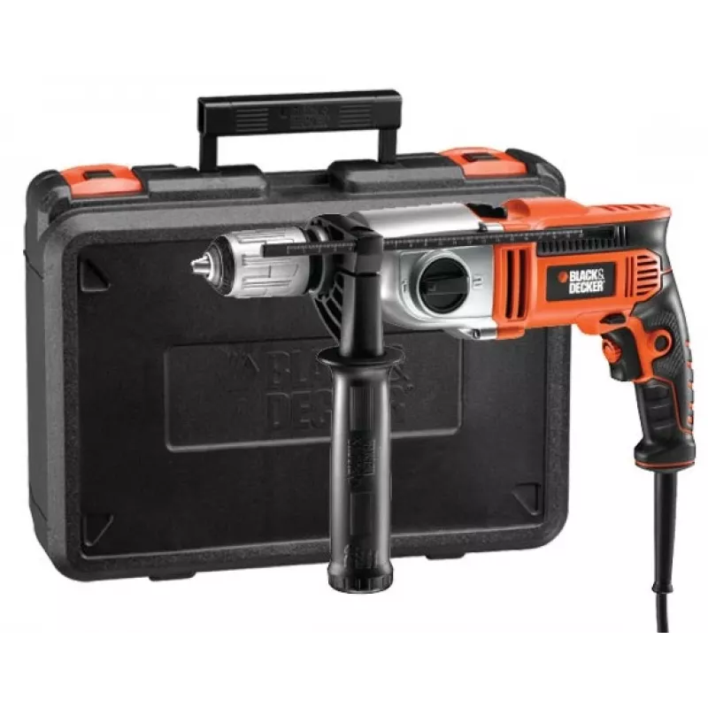 1100W 13mm BLACK+DECKER plaktukinis grąžtas