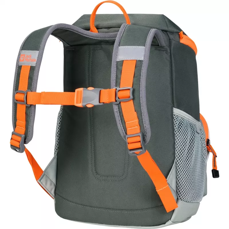 Kuprinė Jack Wolfskin Erlebnis Pack – Žalia/Oranžinė, 11 L