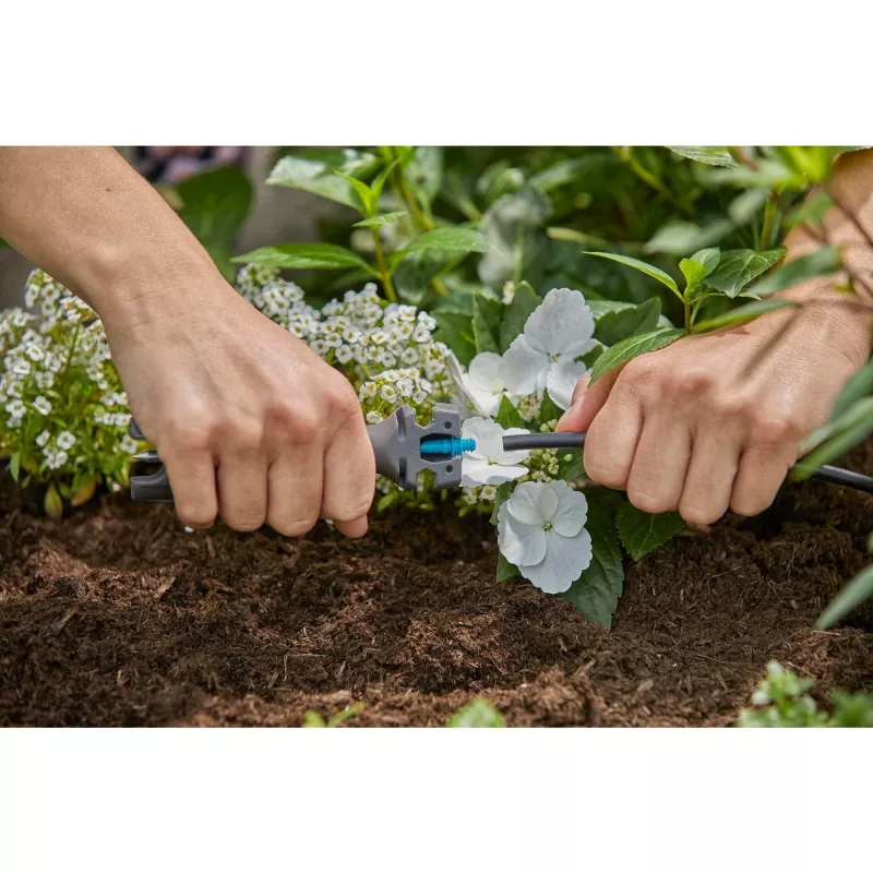 Laistymo sistemos dalis Gardena 13313-20 juoda lašelinio laistymo detalė