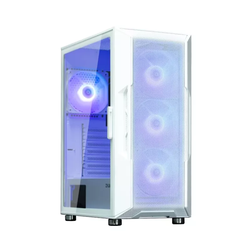 Korpusas Zalman I3 NEO ARGB WHITE Midi Tower