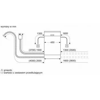 Bosch Serie 2 SPS2HKI42E indaplovė, laisvai pastatoma, 10 vietų