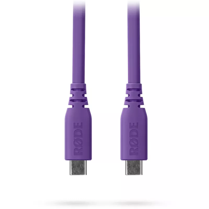 Rode SC27-PU USB-C į USB-C laidas USB 3.2 Gen1, violetinis (2m, PD)