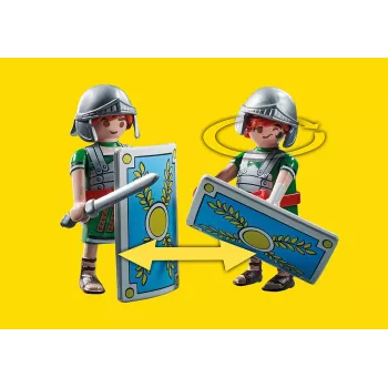 Playmobil 71268 Asterix: Edifis ir rūmų mūšis su veikiančia romėnų katapulta – figūrėlių rinkinys vaidmenų žaidimams
