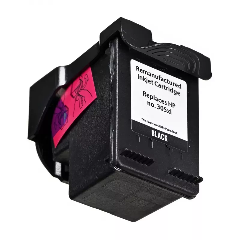 Kasetė Superbulk HP 305XL (3YM62AE) – juoda, 18 ml, skirta HP DeskJet 2820e