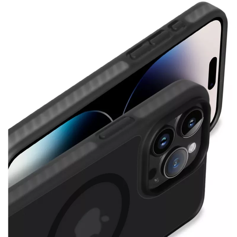 StyleShell Invisio, Dėklas Juodas, iPhone 16 Pro Max