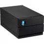 LACIE 2big RAID 16TB USB-C 3.5 colio karštai keičiamas išorinis diskų masyvas su IronWolf Pro diskais 7200 aps./min., 5 metų duomenų atkūrimo paslauga