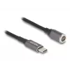 Maitinimo laidas DeLOCK 80781 0,15 m USB-C prie 8 kontaktų magnetinės jungties
