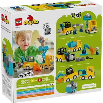 LEGO DUPLO 10475 3 viename statybinės mašinos