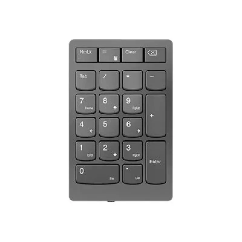 Lenovo 4Y41C33791 skaitmeninis klaviatūros blokas, universalus, RF belaidis, pilka