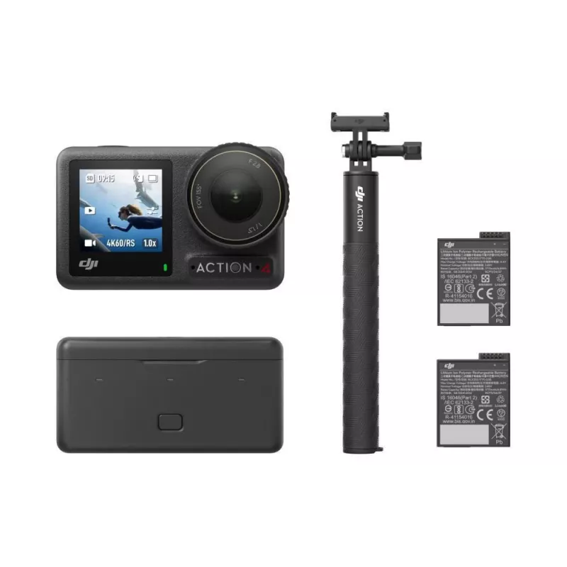 Veiksmo kamera DJI Osmo Action 4 Adventure Combo CP.OS.00000270.01