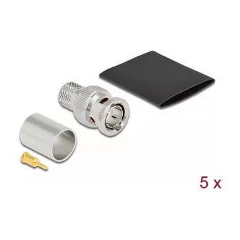 BNC kištukas užspaudimui RG-11 DeLOCK 90027