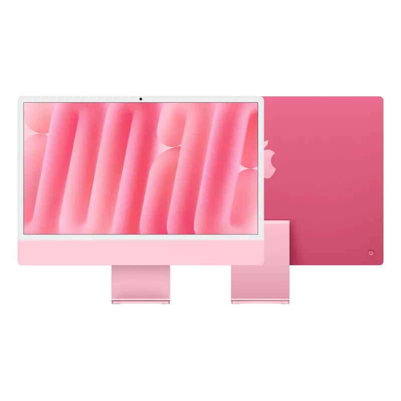 iMac 24 colių: M4 8/8, 16 GB, 256 GB SSD – Rožinis