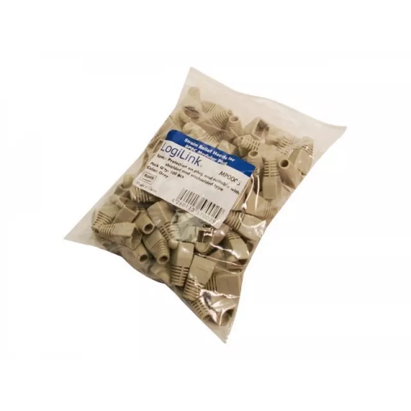 Guminis gaubtėlis LOGILINK MP0005 RJ-45 jungtims, pilka