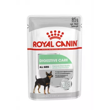 Šlapias šunų ėdalas Royal Canin Digestive Care Meat & Vegetable 12 x 85 g – suaugusiems šunims, virškinimo palaikymui