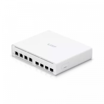 UniFi UISP Switch Plus - valdomas tinklo jungiklis - 4 x 2.5GBase-T + 4 x 10Gb Ethernet S