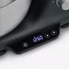 Virtuvinis kombainas Severin KM 3898 1000 W 5,5 L juodas su šlifuotu plienu ir sidabru