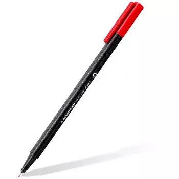 Finelinerio rašikliai Staedtler 334 C10, itin smulkus 0,3 mm antgalis, 10 spalvų