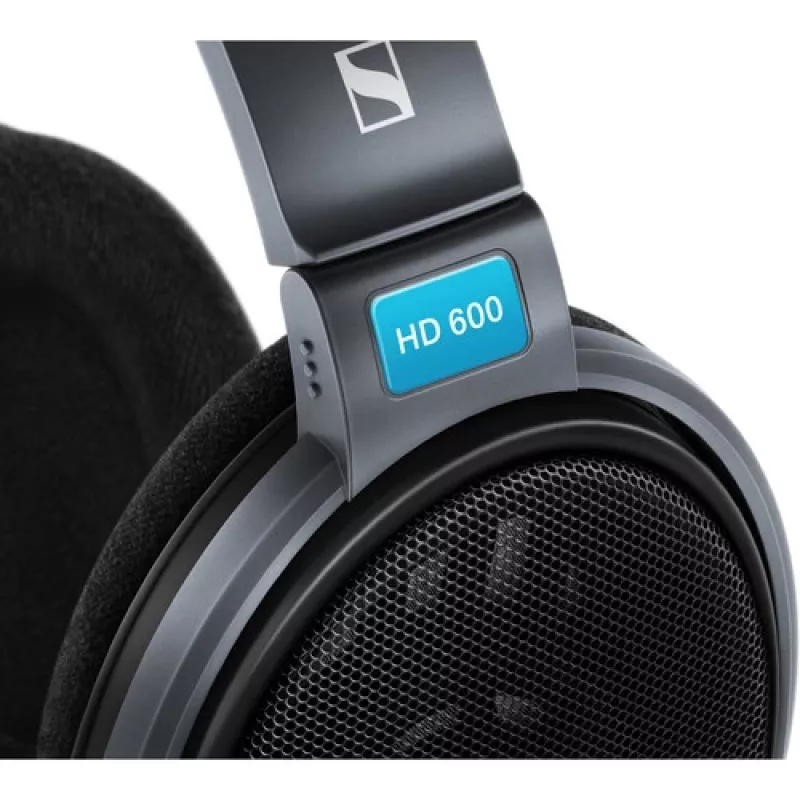 Sennheiser HD 600 ausinės su galvos juosta, 3,5 mm jungtis, juoda, pilka