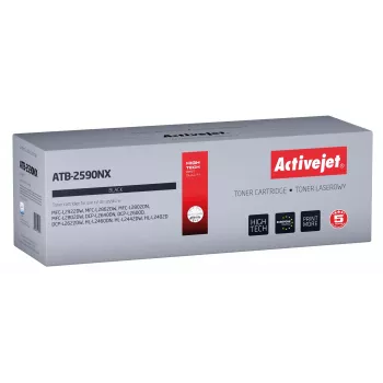 Activejet ATB-2590NX kasetė Brother spausdintuvams; pakaitalas Brother TN2590XL; Supreme; 3000 puslapių; juoda