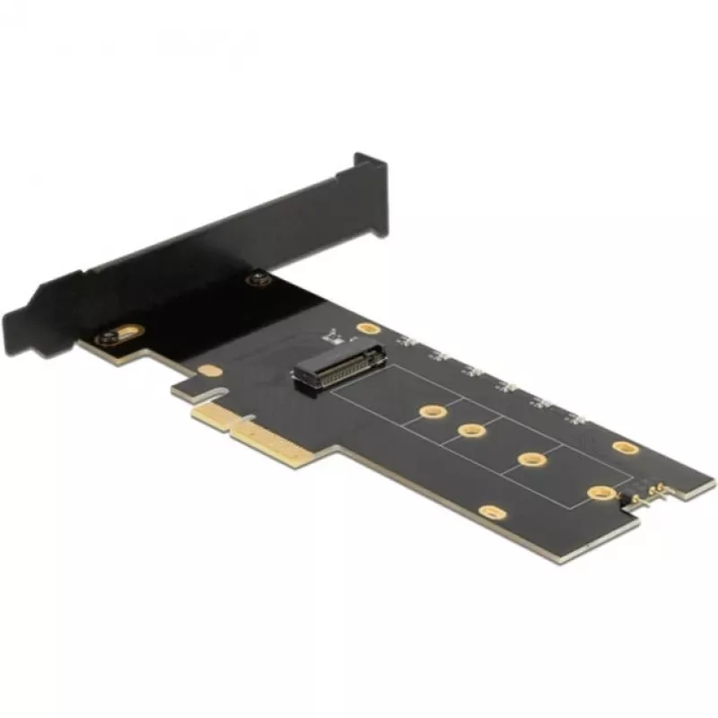 DeLOCK 89013 vidinė M.2 PCIe kortelė su aušintuvu ir LED apšvietimu