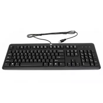 HP 672647-333 klaviatūra, pilno dydžio, laidinė, USB, mechaninė, juoda
