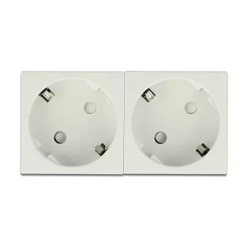 Kištukinis lizdas CEE 7/3 DELOCK 81322 — 3P+N+PE, 250 V, 16 A, ABS, baltas