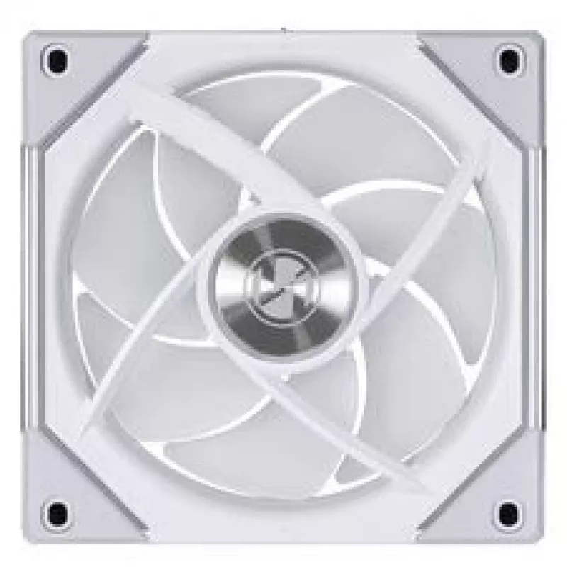 Lian Li UNI FAN SL-INF 120 ARGB PWM ventiliatorių rinkinys, 4 vnt., baltas