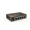 TENDA TEG1005D nevaldomas jungiklis – 5x Gigabit RJ-45 prievadai, 10 Gbit/s perjungimo talpa, pilka spalva