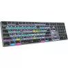 Logickeyboard LKB-RESB-TM-UK belaidė Bluetooth klaviatūra QWERTY, titano pilka