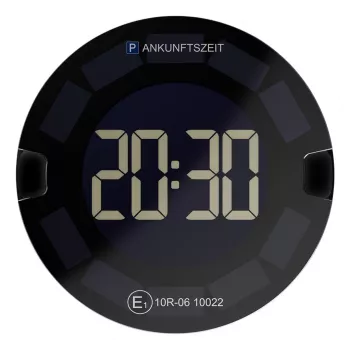 Elektroninis parkavimo diskas OOONO P-Disc No3 juodas su lietimu