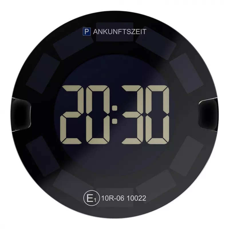 Elektroninis parkavimo diskas OOONO P-Disc No3 juodas su lietimu