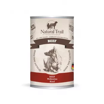 NATURAL TRAIL Beef – šlapias šunų ėdalas – 400 g