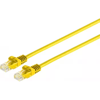 Laidas ShiverPeaks Cat 7 U/UTP RJ45 jungiamasis kabelis 10 m, geltonas, modelis 08-35072