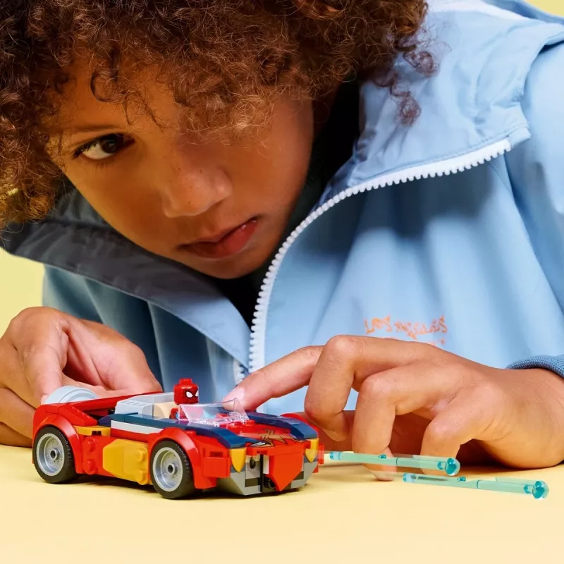 LEGO MARVEL 76336 Spider-Man automobilis prieš Venomizuotą Wolverine