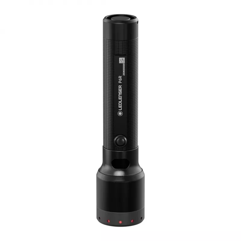 Rankinis žibintuvėlis Ledlenser P6R Black LED