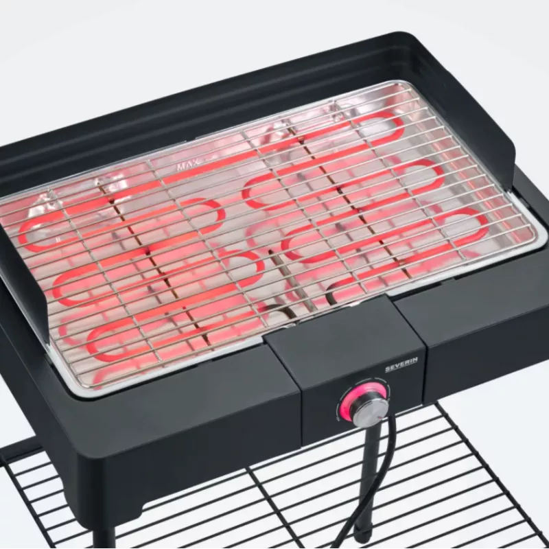 Severin PG8566 Barbecue & Grill Elektro juoda 2200 W (PG8566)