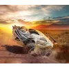 Radijo bangomis valdomas automobilis REVELL Desert Rat (24442) – pilkai juodas visureigis