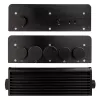 Serverio korpusas Akasa Pascal TN Rack Black